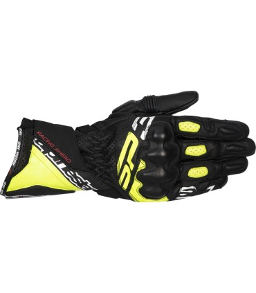 GLOVE SP-3 BLK/FLUO YEL/WHT XL