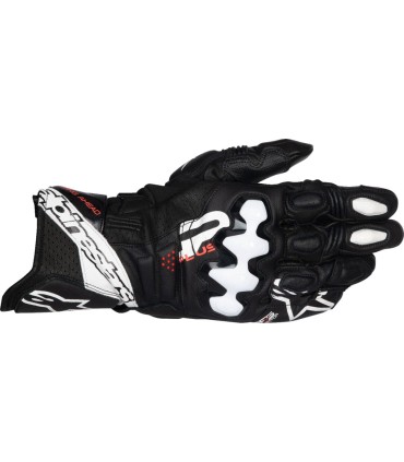 GLOVE GP+ R V3 LTHR BLK/WHT M