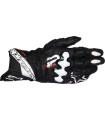 GLOVE GP+ R V3 LTHR BLK/WHT L