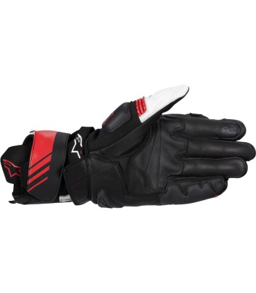 GLOVE GP+ R V3 LTHR BK/WT/BRT 