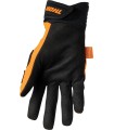 GLOVE REBND FLO OR/BK MD