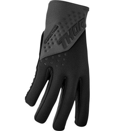 GLOVE SPECT COLD BK/CH MD