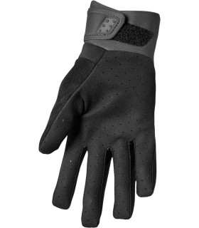 GLOVE SPECT COLD BK/CH LG
