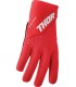 GLOVE SPECT COLD RD/WH XS