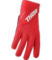 GLOVE SPECT COLD RD/WH LG