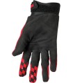 GLOVE DRAFT RED/BLACK MD