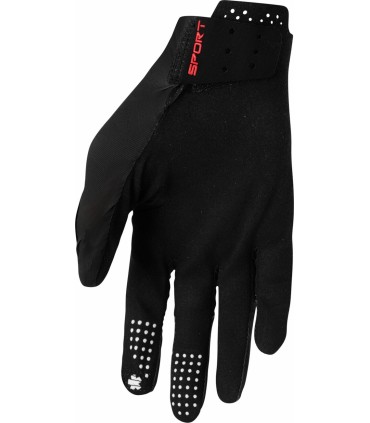 GLOVE SPORT RIOT BLACK SM