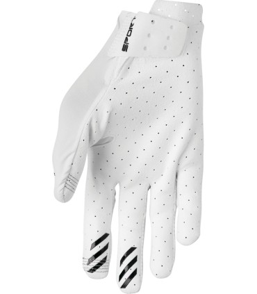 GLOVE SPORT VENTED WHITE MD