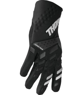 GLOVE WMN SPECT BK/WH SM
