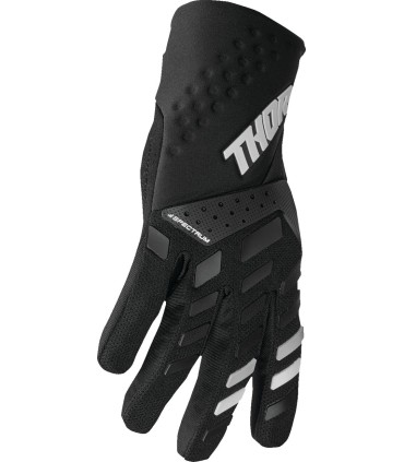 GLOVE WMN SPECT BK/WH LG