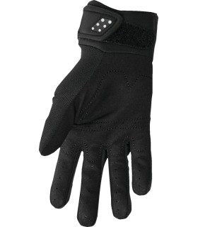 GLOVE WMN SPECT BK/WH XL