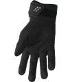 GLOVE WMN SPECT BK/WH XL