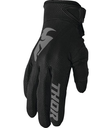 GLOVE WMN SECTOR BK/GY MD
