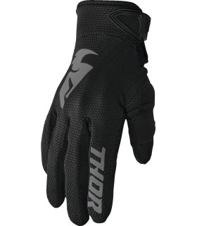 GLOVE WMN SECTOR BK/GY LG