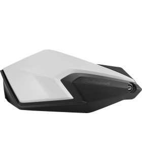HANDGUARDS S-DUAL WH/BK