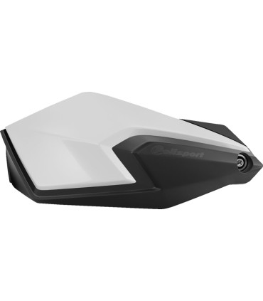HANDGUARDS S-DUAL WH/BK