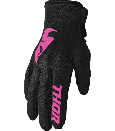 GLOVE WMN SECTOR BK/PK XL