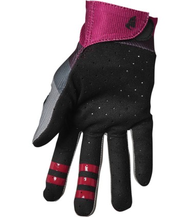 GLOVE ASSIST REACT GY/PU 2X