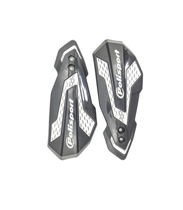 HANDGUARDS MX FLOW GRY/WH