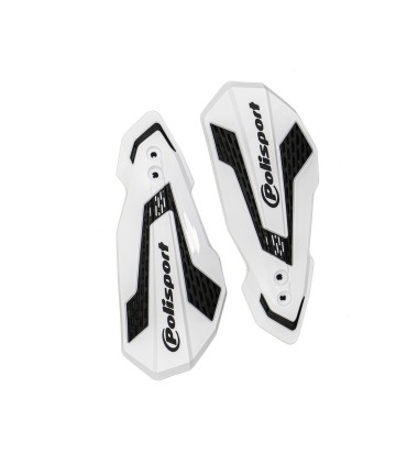 HANDGUARDS MX FLOW WH/BK