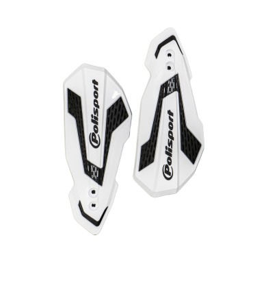 HANDGUARDS MX FLOW WH/BK