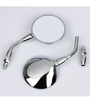 MIRROR CHROME LEFT EC STEM