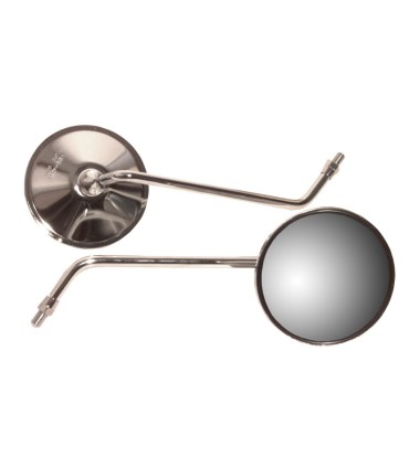 MIRROR CHROME LEFT EC STEM