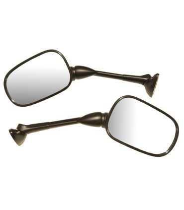 MIRROR BLACK LEFT EC STEM