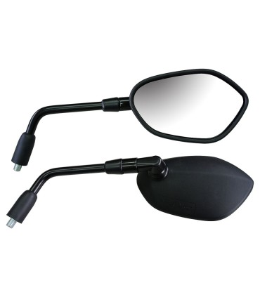 MIRROR BLACK LEFT EC STEM