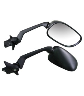MIRROR BLACK LEFT EC STEM