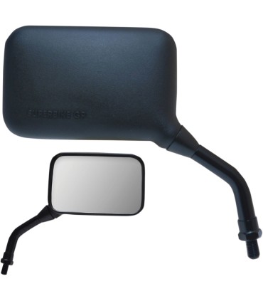 MIRROR PU AX BLK COMP RH