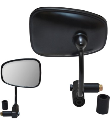 MIRROR PU 7/8 BAR END