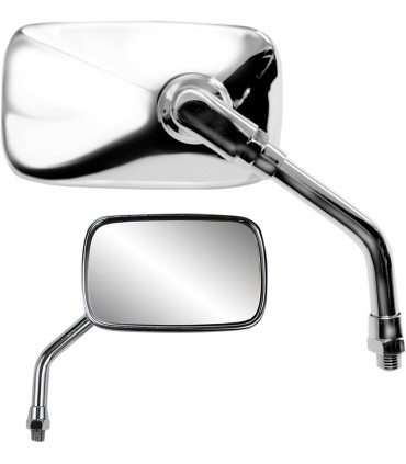 MIRROR PU MINI RECT. CHR