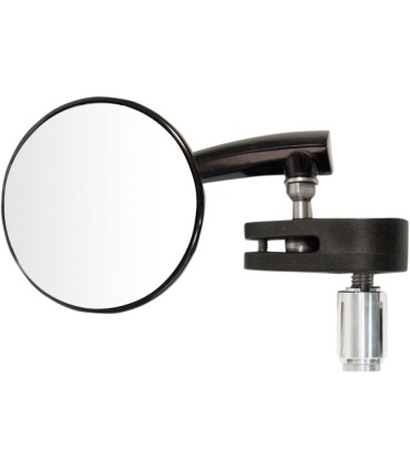 MIRROR BAR END L/H BLK