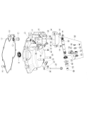 Clutch Cover  MXE 250 AEB